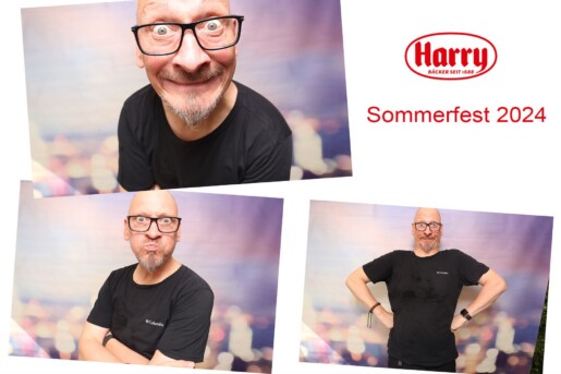Sommerfest Harry rot Fotoboxextra